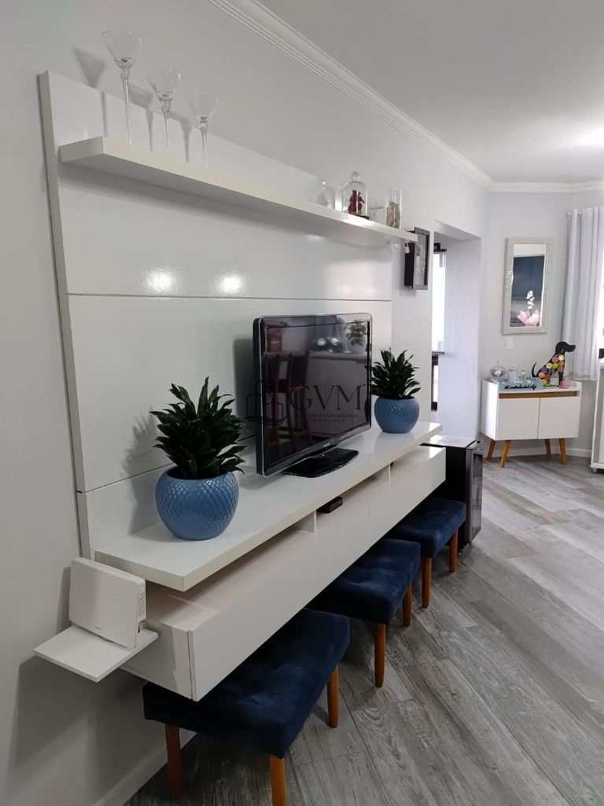 Interior do imóvel Apartamento com 3 dormitórios - Jardim Real