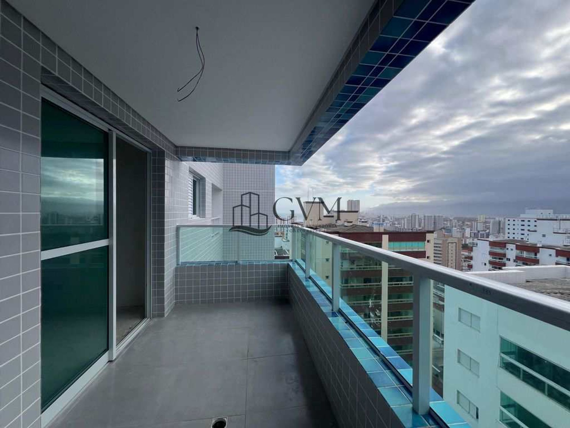 Interior do imóvel Apartamento com vista mar de 2 quartos á venda na Ocian em Praia Grande