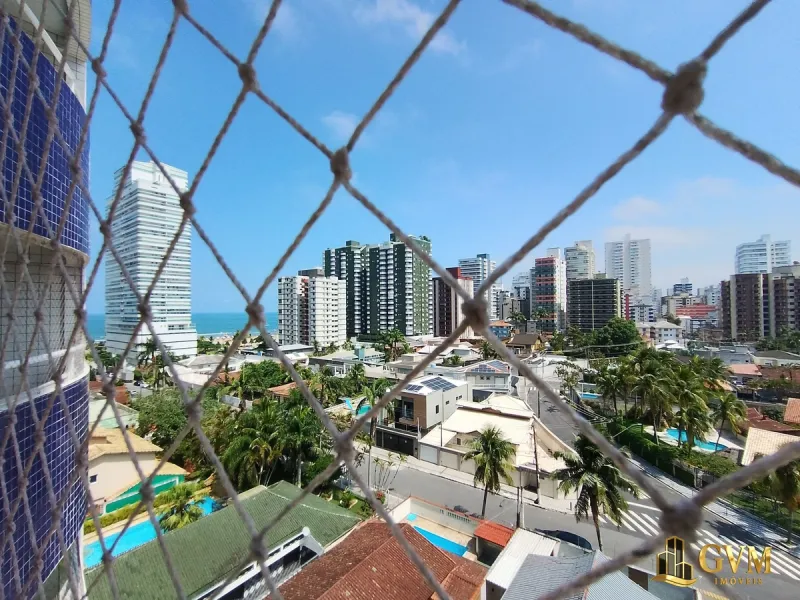 Interior do imóvel Apartamento com 3 quartos, Canto do Forte, Praia Grande