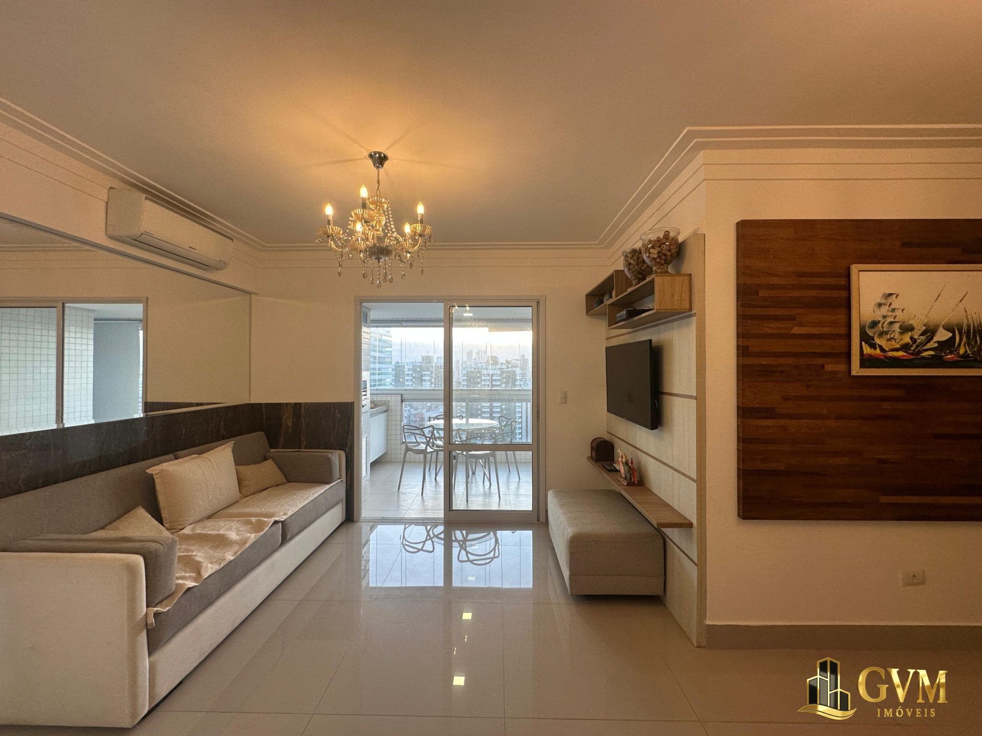 Foto 4 do imóvel Apartamento frente mar de 3 quartos á venda no Canto do Forte em Praia Grande