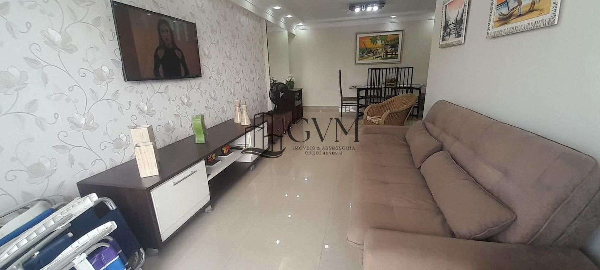 Foto do imóvel Apartamento frente mar com 3 quartos á venda na Guilhermina em Praia Grande em Guilhermina, Praia Grande