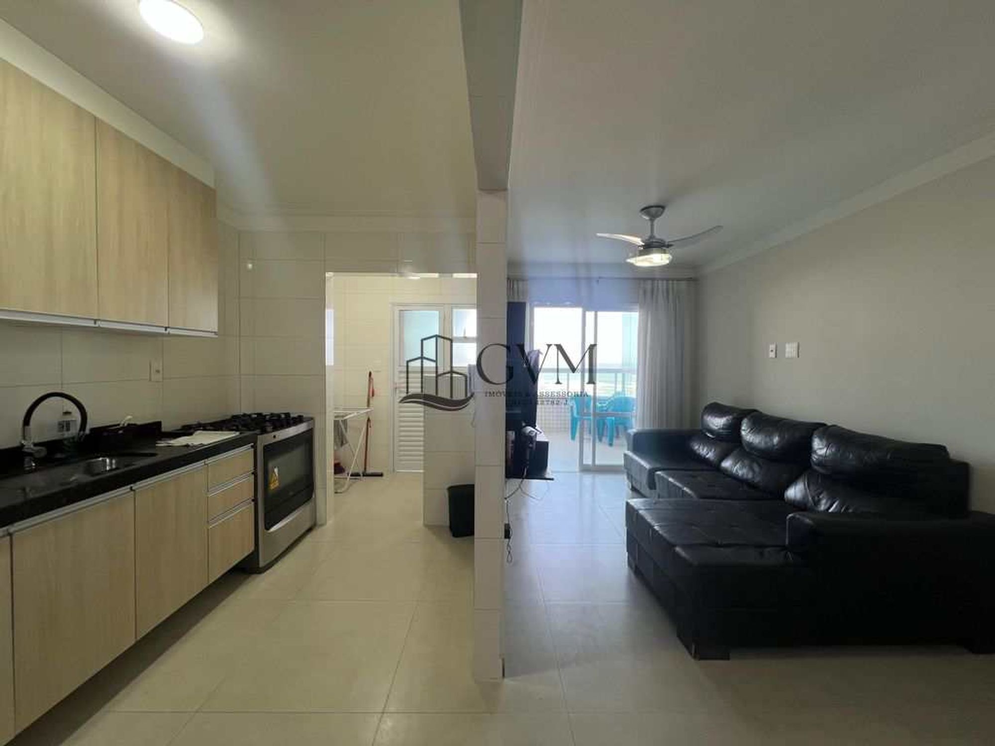 Foto 13 do imóvel Apartamento com 2 quartos frente mar á venda no Maracanã em Praia Grande