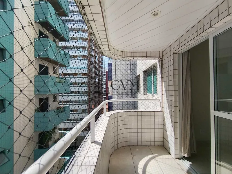Interior do imóvel Apartamento com 2 quartos, Canto do Forte, Praia Grande