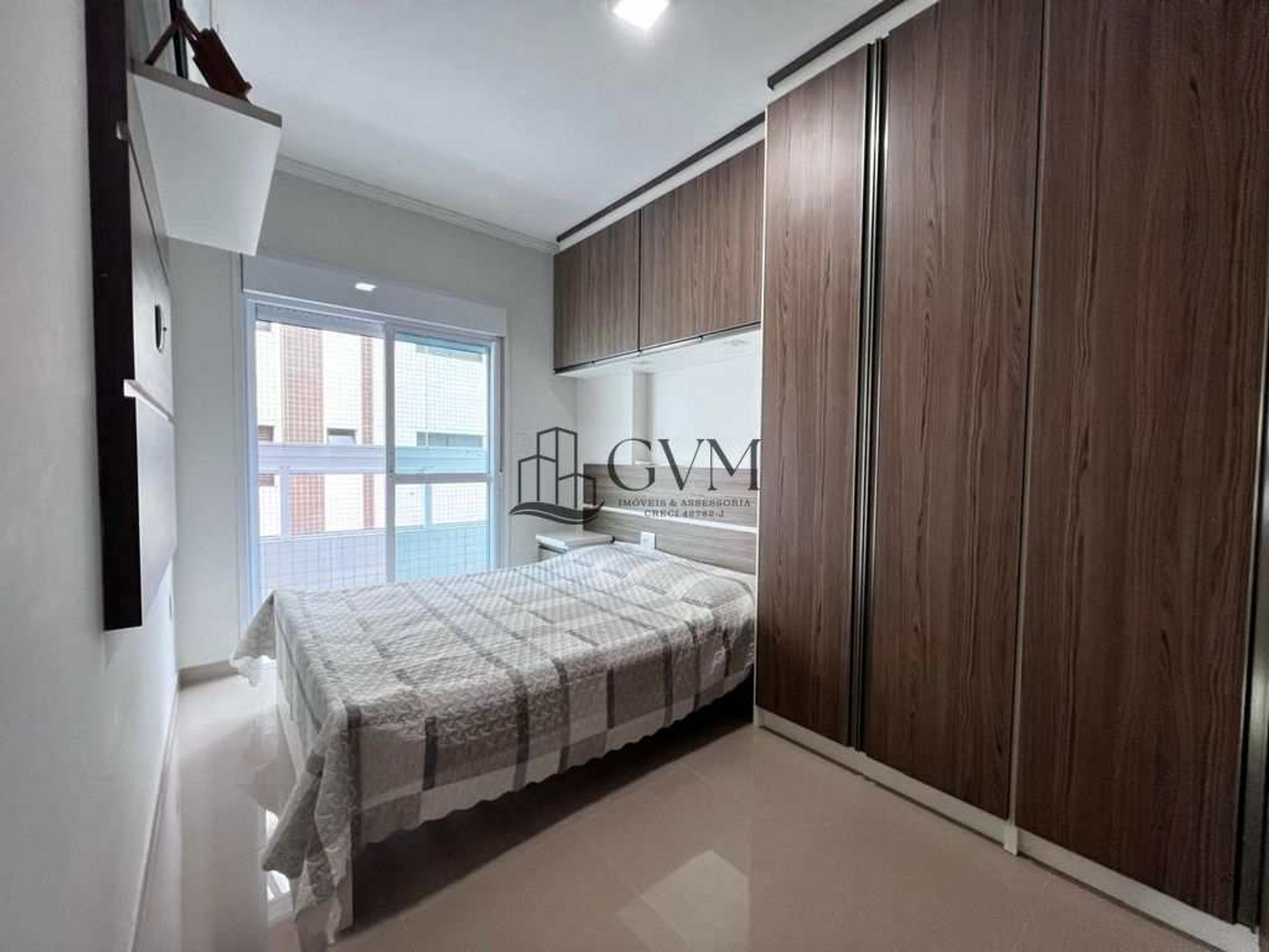 Foto 7 do imóvel Apartamento mobiliado na Aviação em Praia Grande/SP.