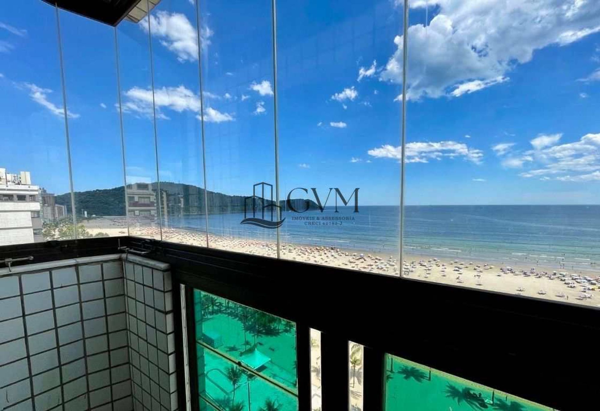 Foto do imóvel Apartamento frente mar com 3 quartos à venda no Boqueirão em Praia Grande em Boqueirão, Praia Grande