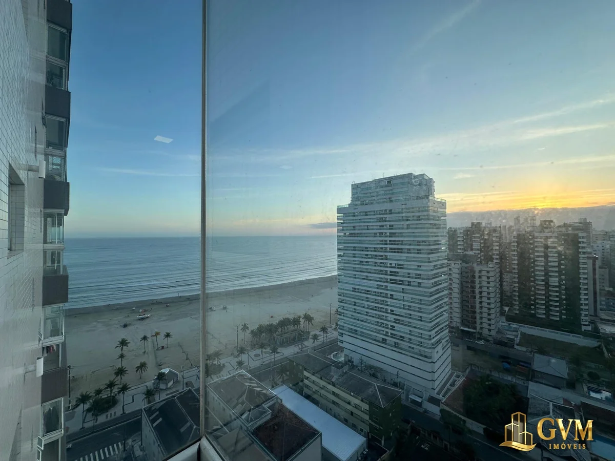 Foto principal do imóvel Apartamento frente mar de 3 quartos á venda no Canto do Forte em Praia Grande em Canto do Forte