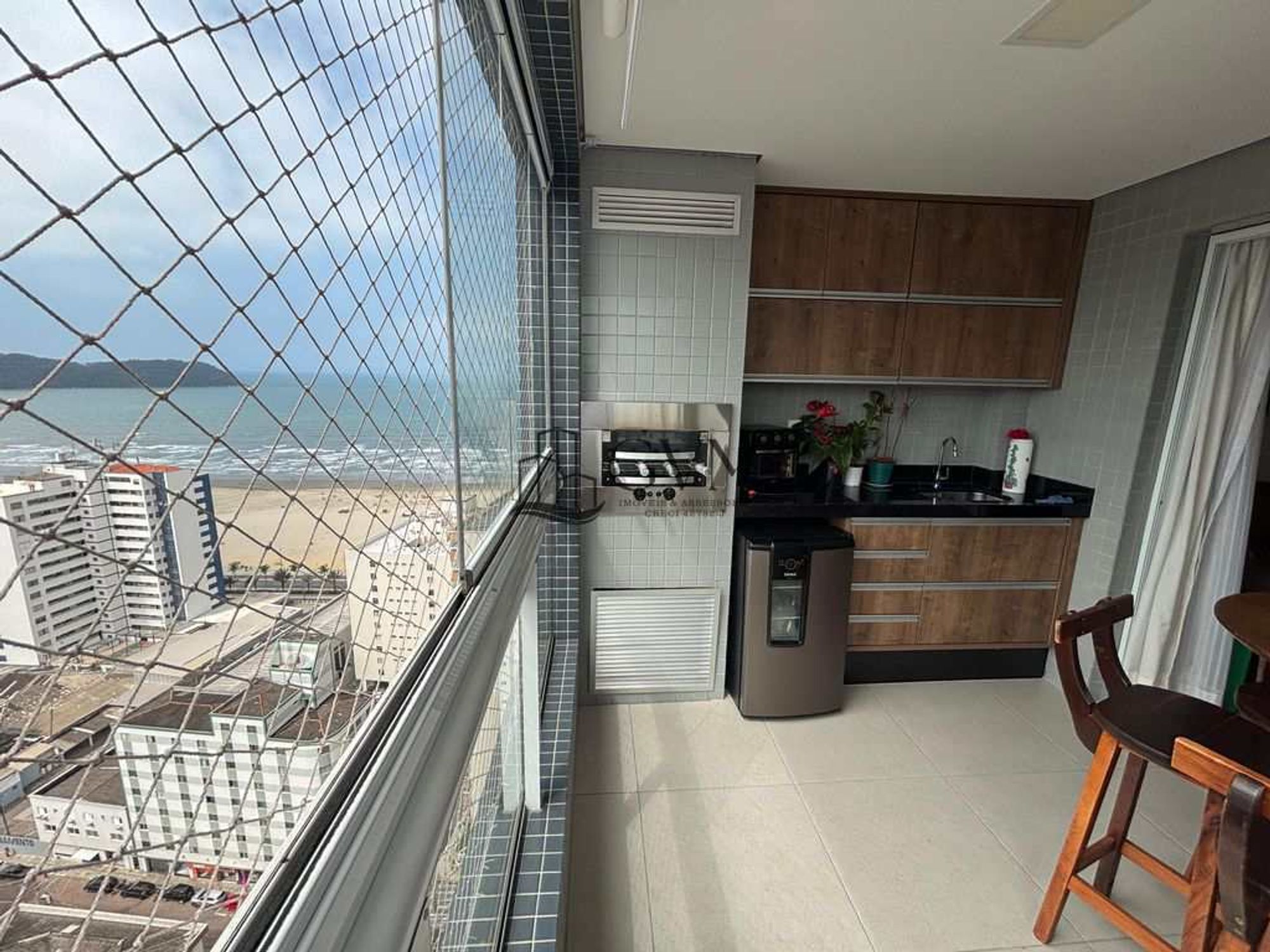 Foto do imóvel Apartamento vista mar com 2 quartos á venda no Boqueirão em Praia Grande em Boqueirão, Praia Grande