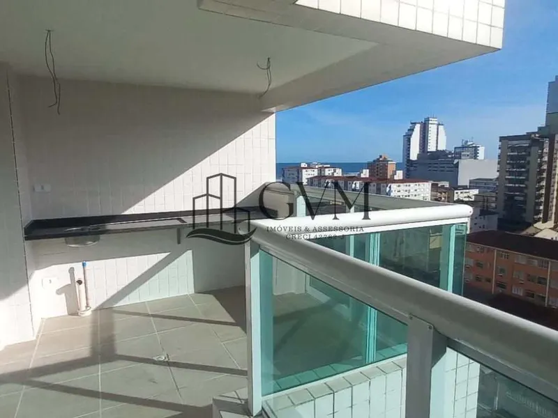Interior do imóvel Apartamento com 2 quartos, Canto do Forte, Praia Grande