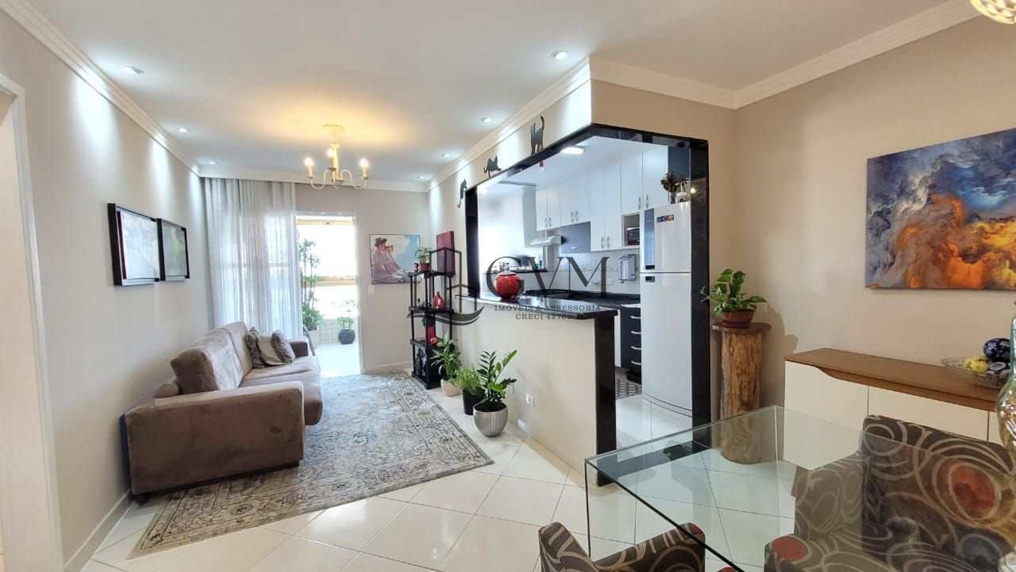Foto do imóvel Apartamento com 1 quarto - Aviação - Praia Grande/SP em Aviação, Praia Grande