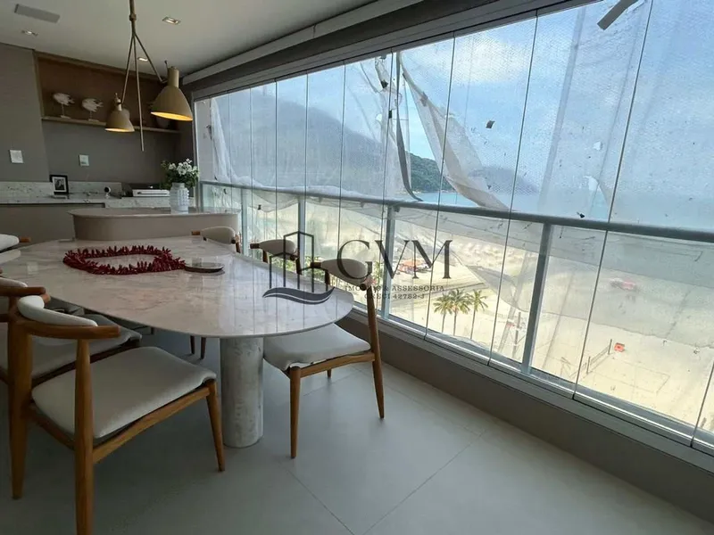 Interior do imóvel Apartamento com 3 quartos, Canto do Forte, Praia Grande