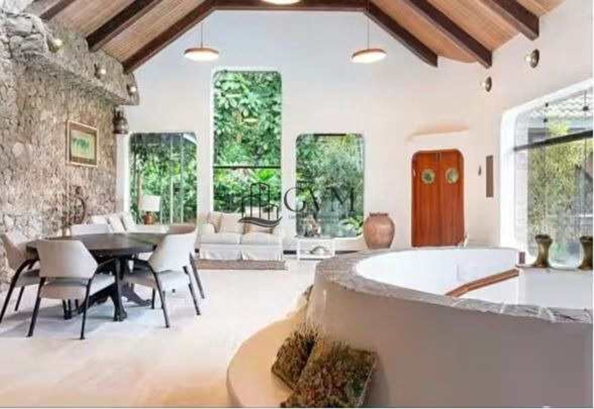 Foto do imóvel Casa de Condomínio com 5 quartos, Balneario Praia do Perequê, Guarujá em Balneário Praia do Perequê, Praia Grande
