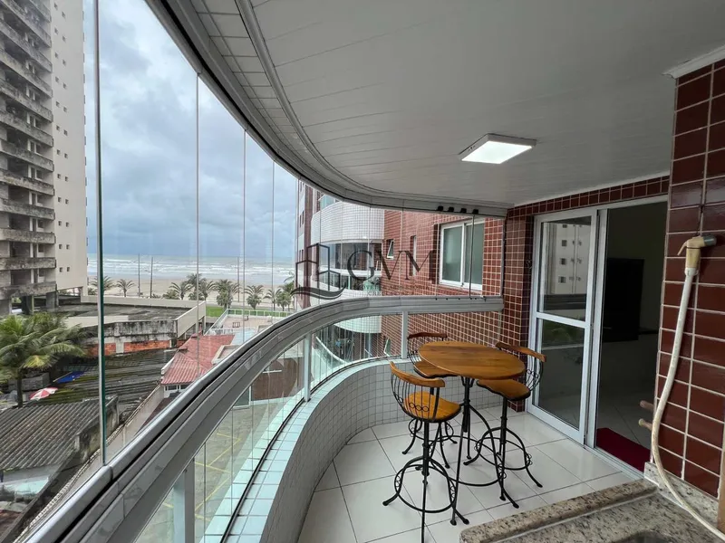 Interior do imóvel Apartamento com 2 quartos, Balneário Maracanã, Praia Grande