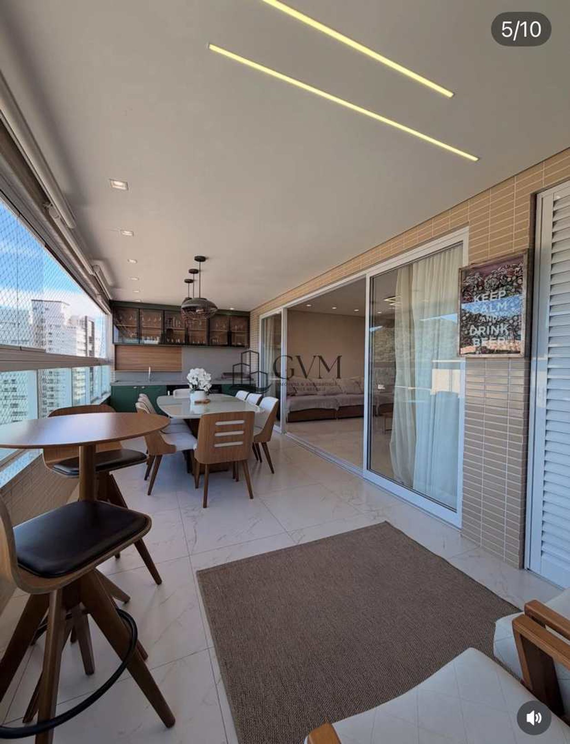 Foto 7 do imóvel Apartamento com 3 quartos, Canto do Forte, Praia Grande