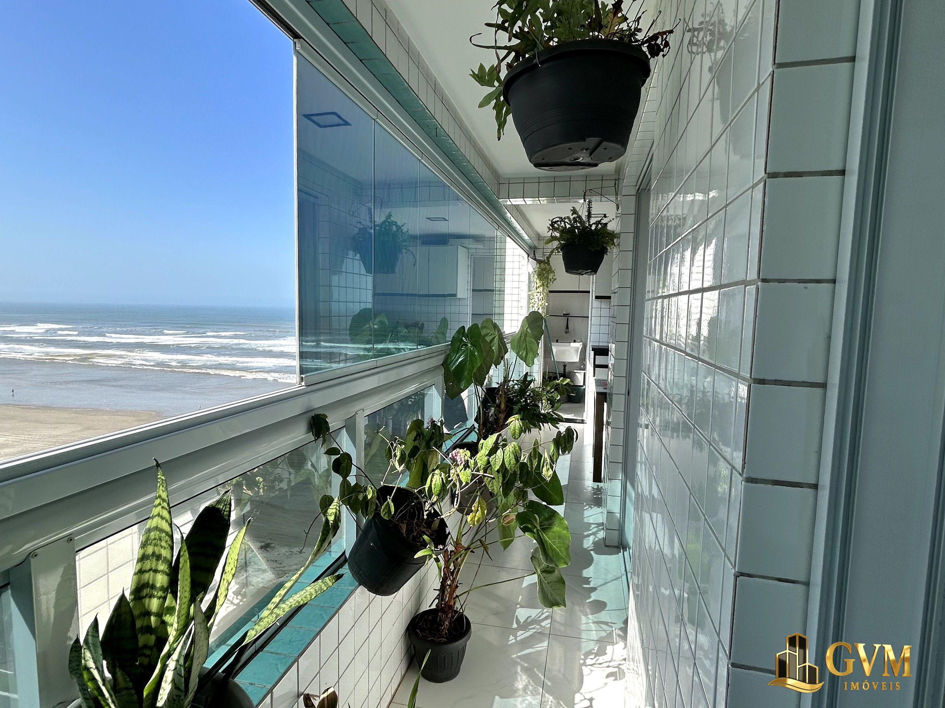Interior do imóvel Apartamento - Frente Mar
