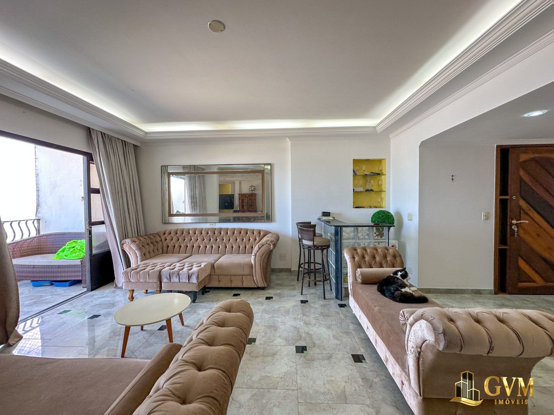 Foto 6 do imóvel Apartamento com 3 quartos, Tupi, Praia Grande
