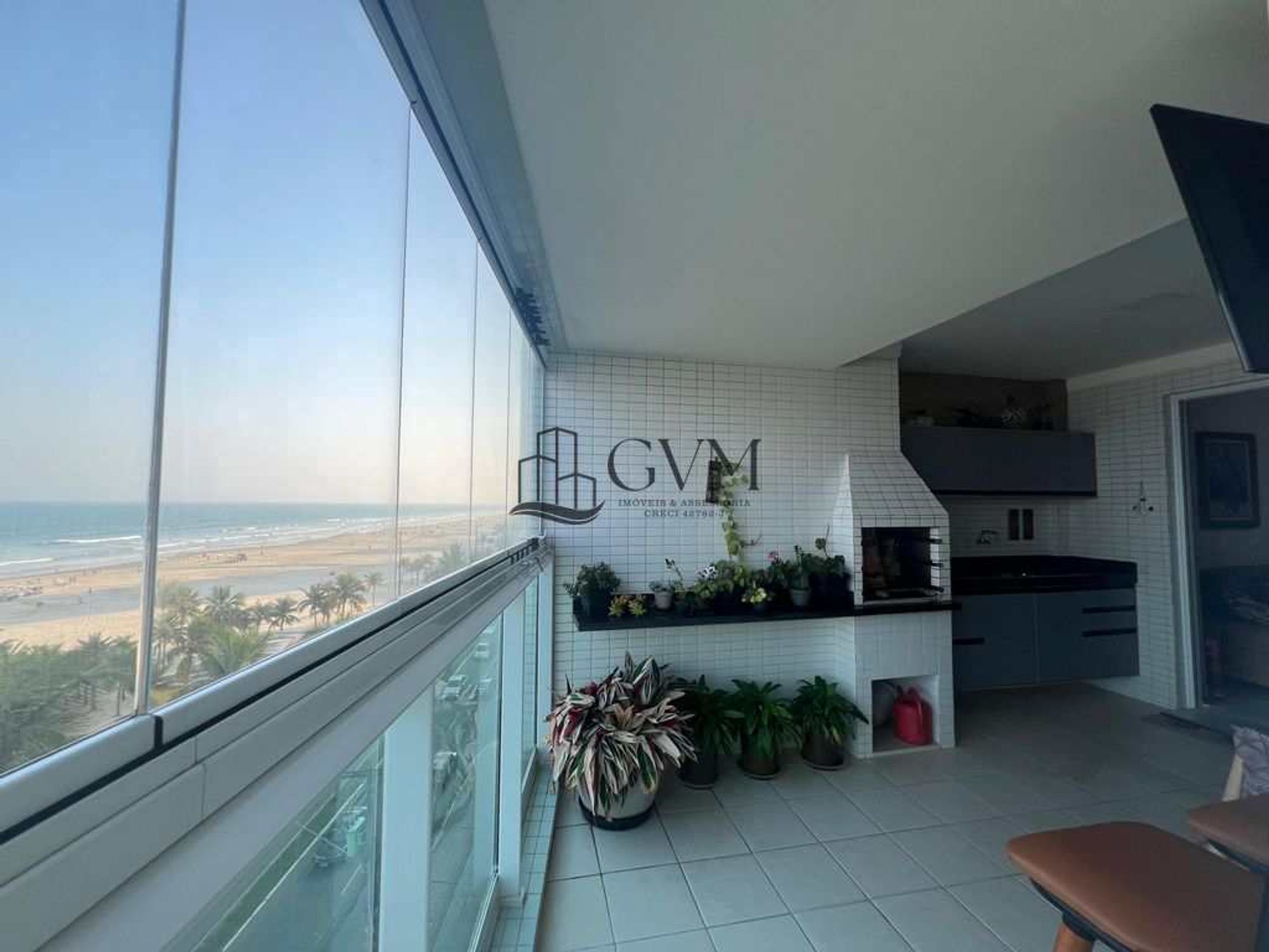 Foto 13 do imóvel Apartamento frente ao mar com 3 quartos á venda na Aviação em Praia Grande