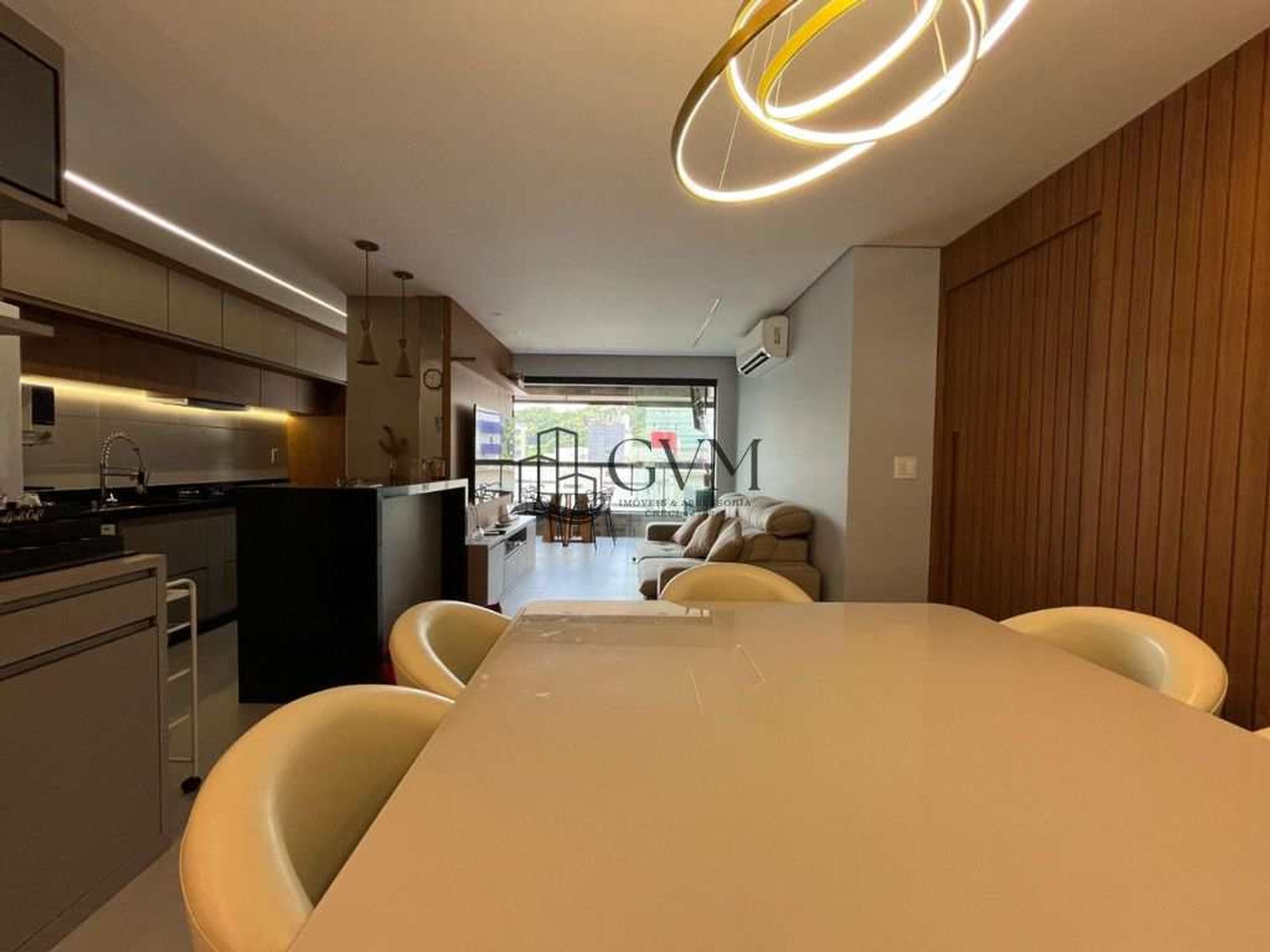 Interior do imóvel Apartamento com 3 quartos, Canto do Forte, Praia Grande