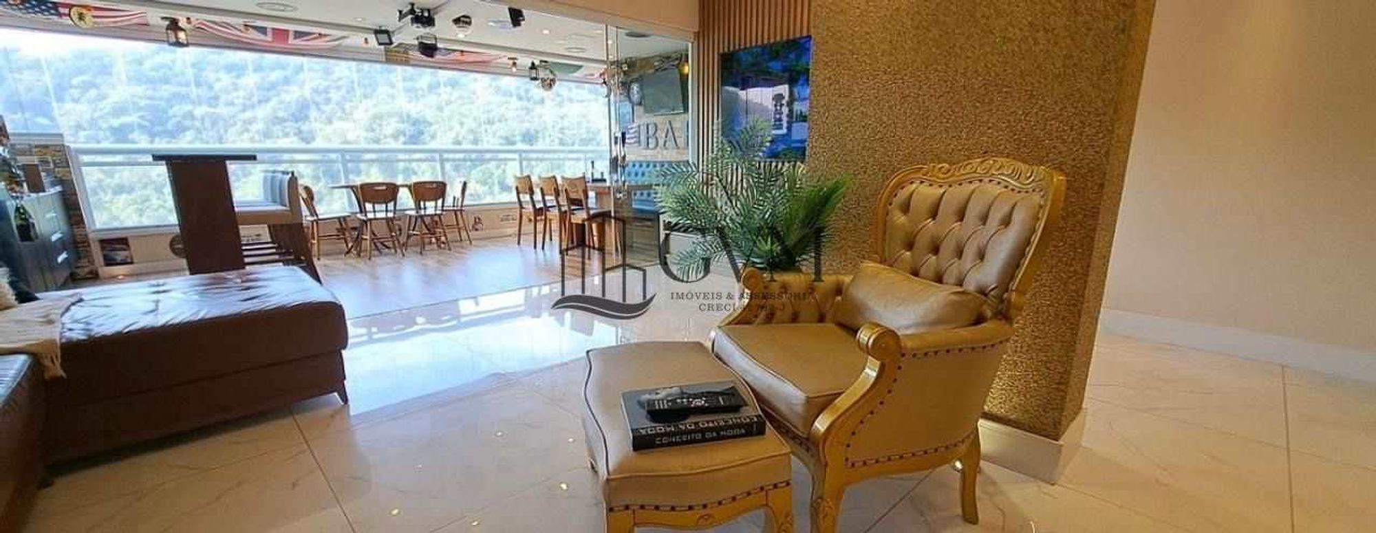 Foto 7 do imóvel Apartamento Vista Mar com 2 quartos à venda no Canto do Forte em Praia Grande