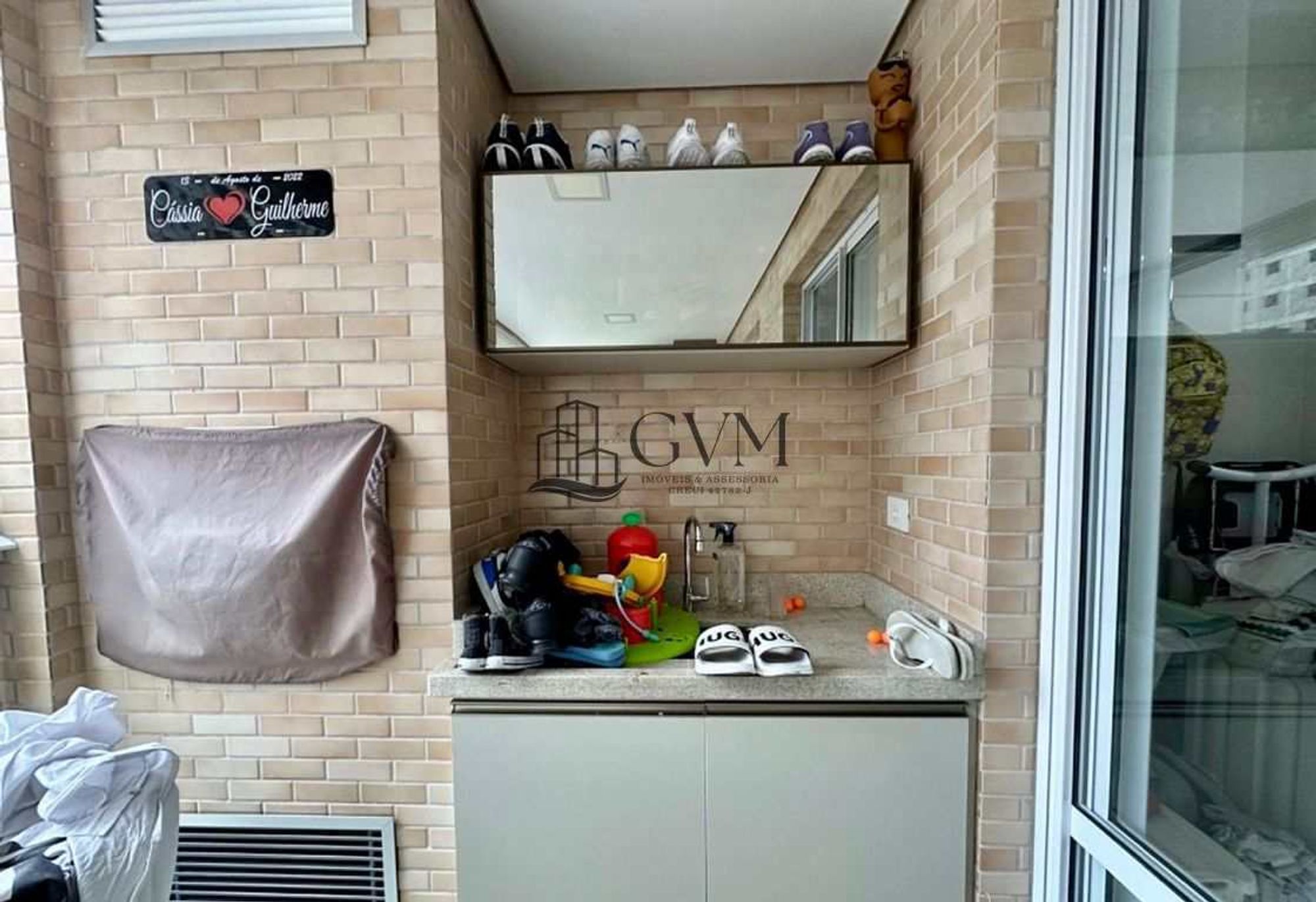 Foto 7 do imóvel Apartamento Mobiliado com 2 quartos à venda no Canto do Forte em Praia Grande