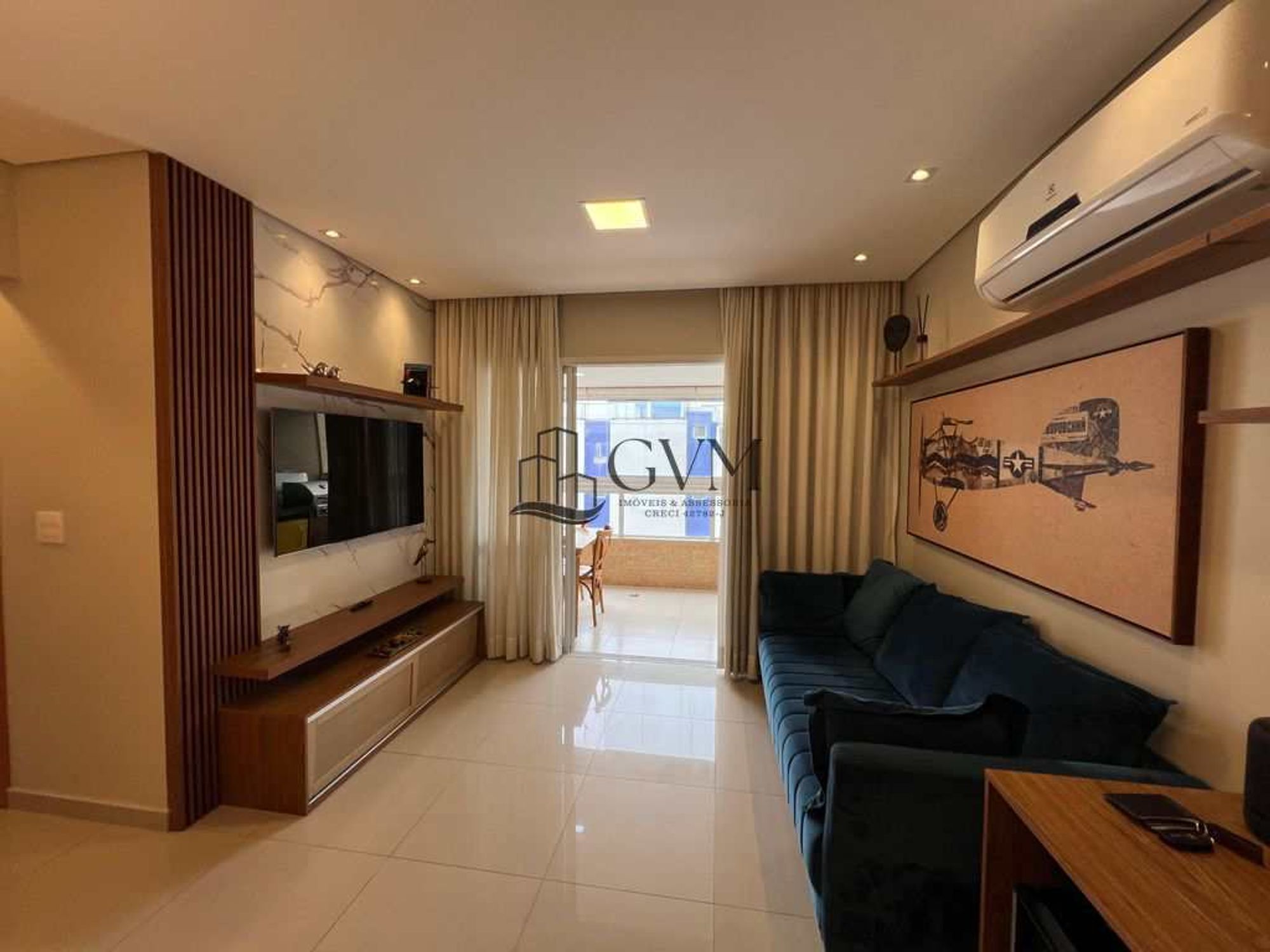 Foto 7 do imóvel Apartamento com 2 suítes vista mar á venda no Boqueirão em Praia Grande