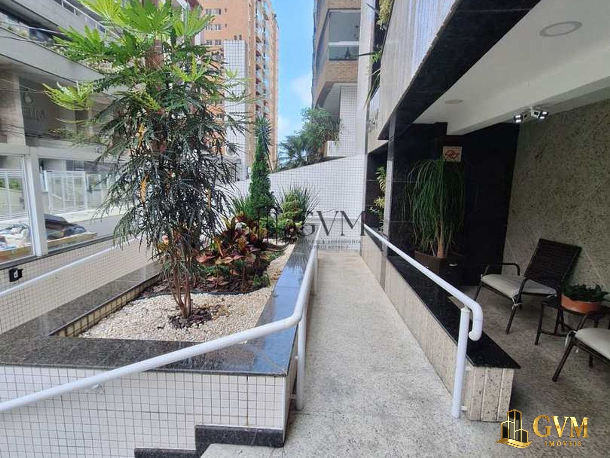 Interior do imóvel Apartamento com 2 quartos, Canto do Forte, Praia Grande