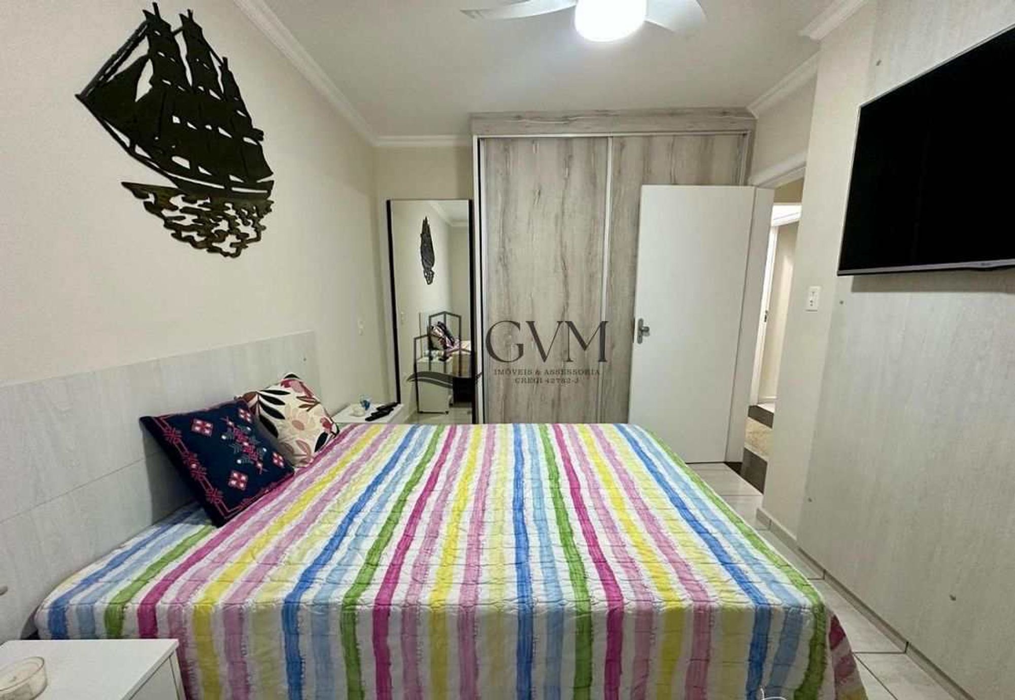 Foto 16 do imóvel Apartamento de 3 suítes á venda no Canto do Forte em Praia Grande