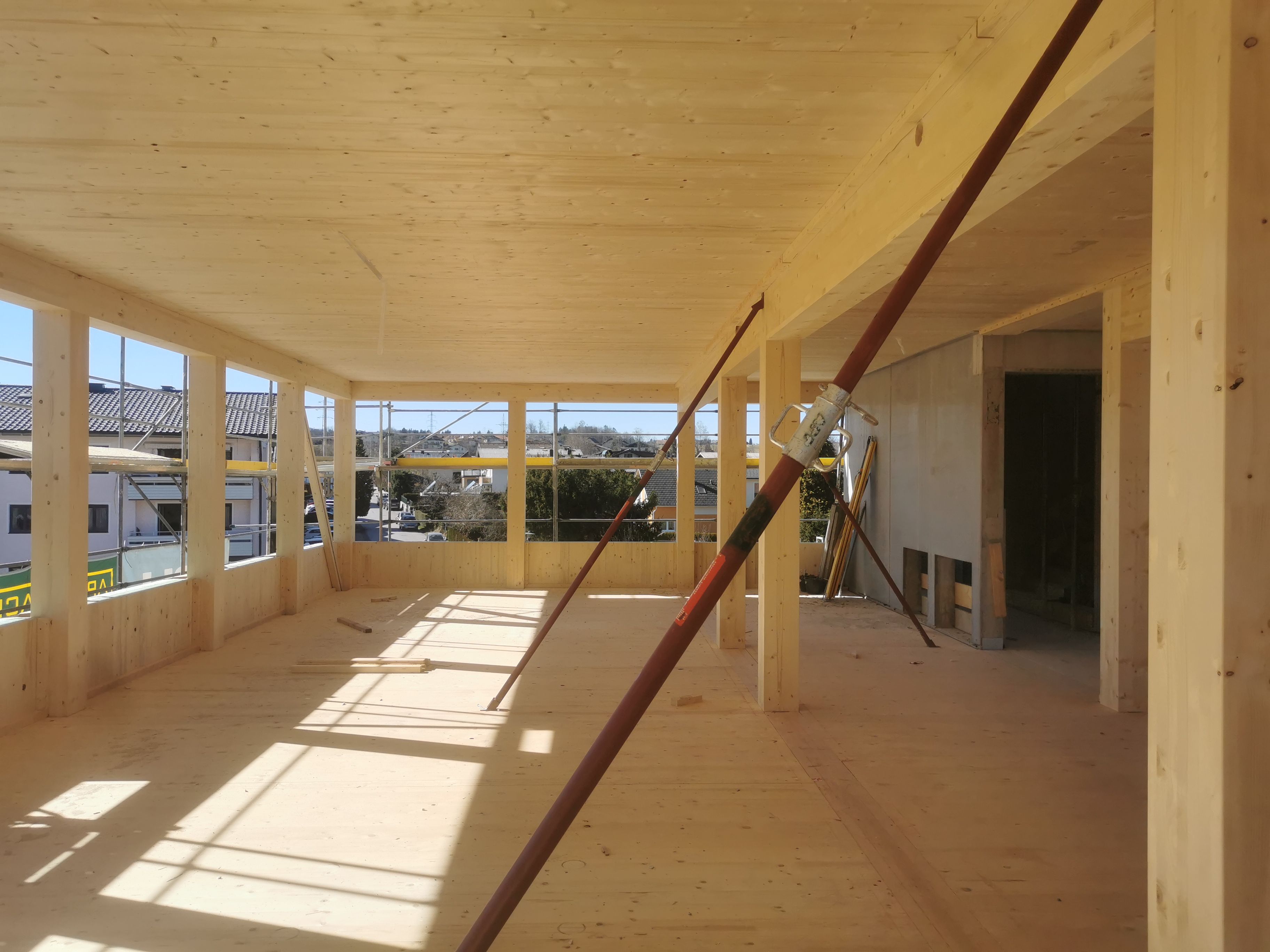 Baustelle, Holzbau, Salzburg, SWAP Architektur