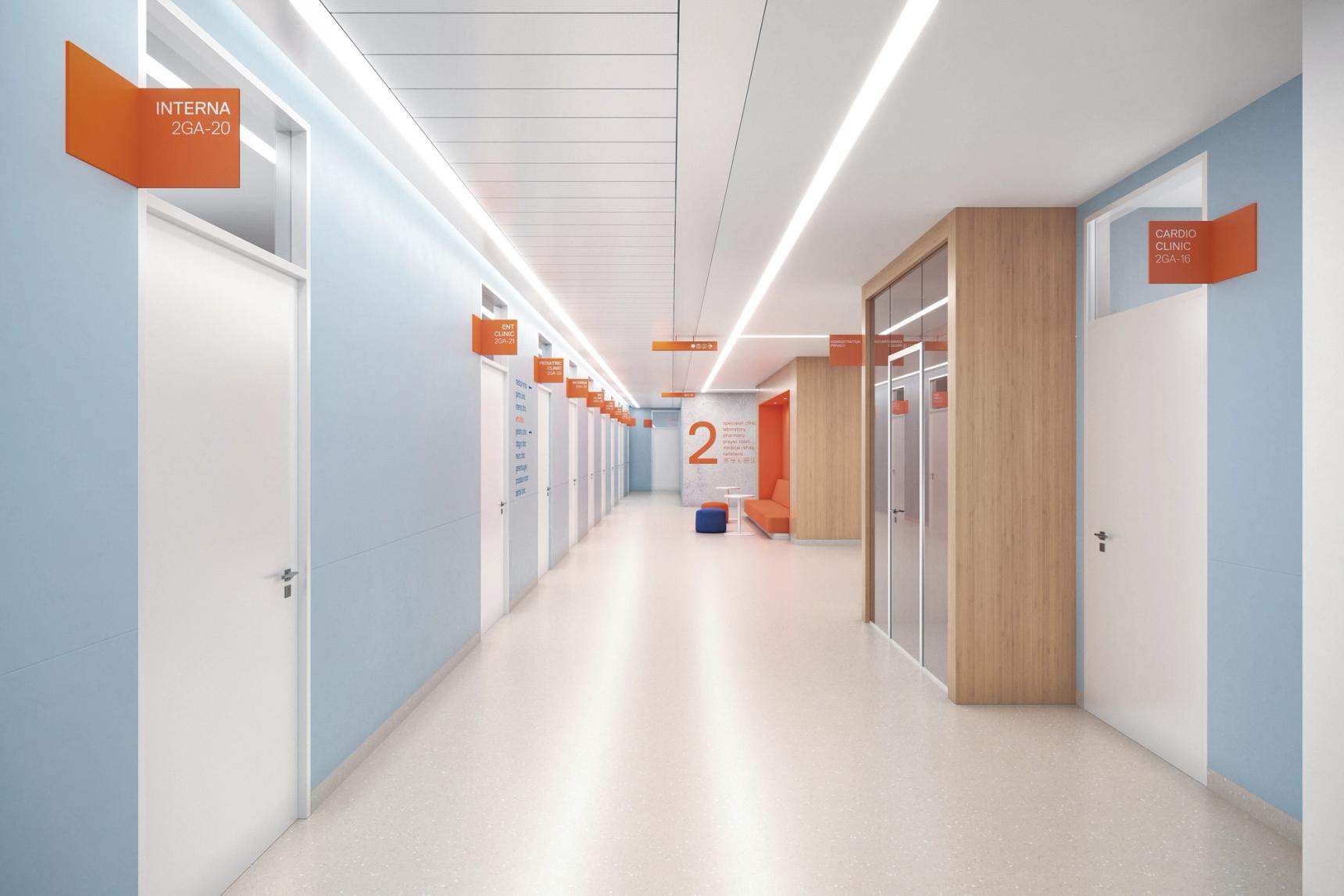 Interior Design Studie: Hospital for Infectious Diseases Jakarta – SWAP ...