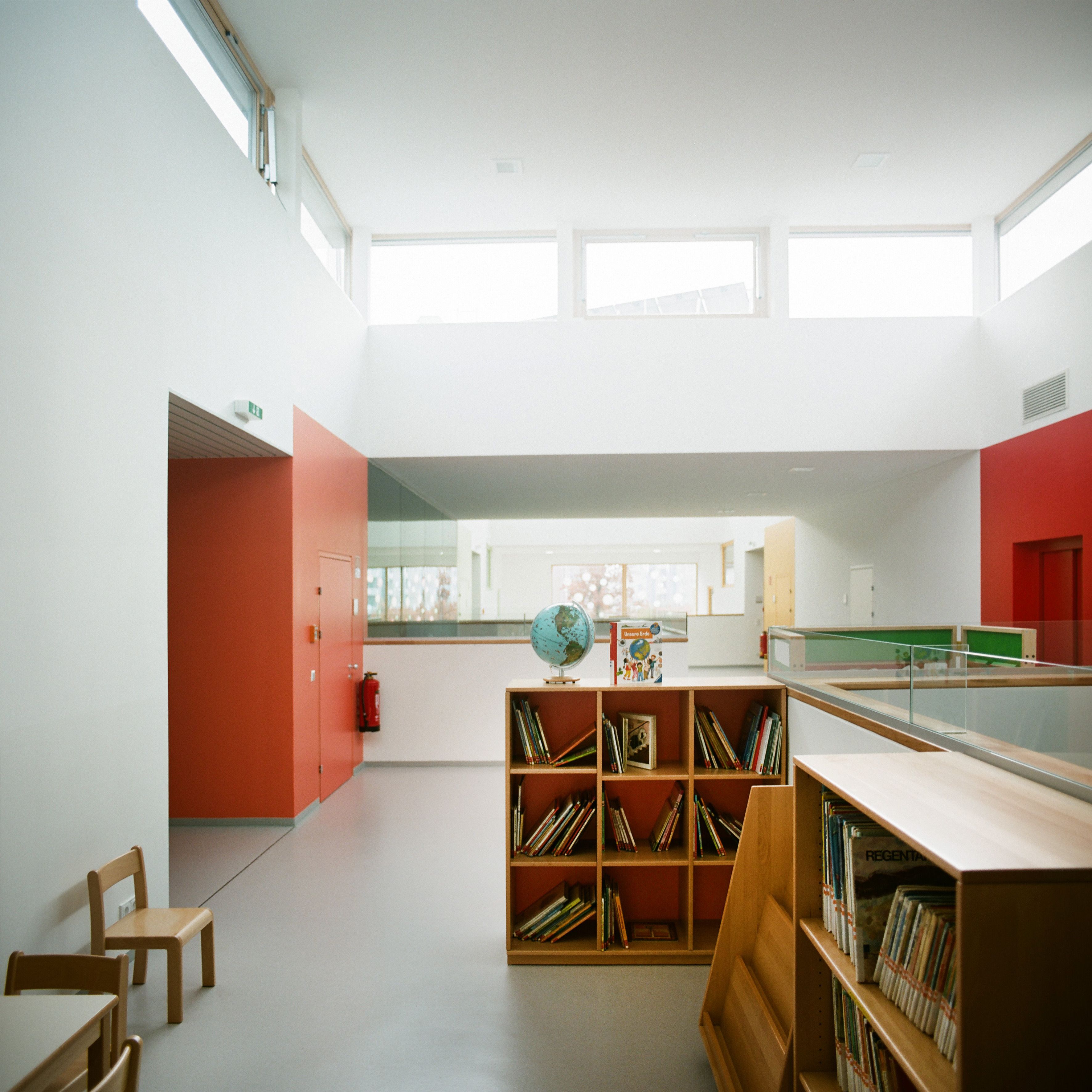 Bibliothek Kindergarten SWAP Architektur