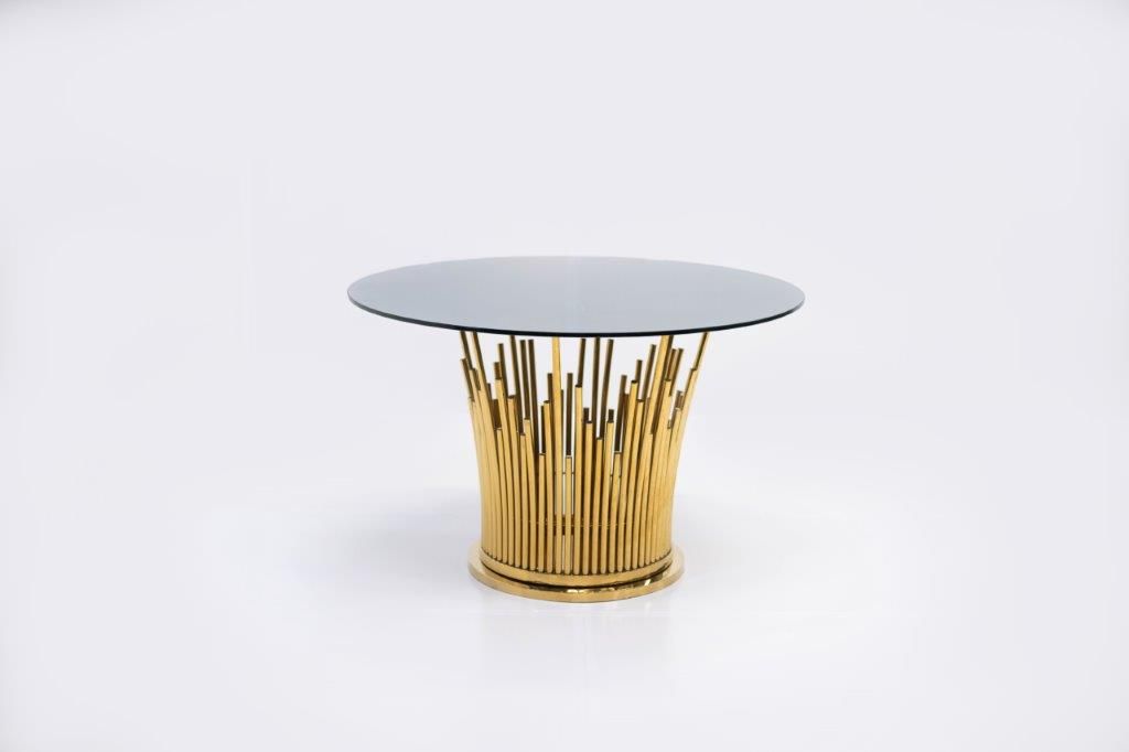 Gold Divine glass top 48_