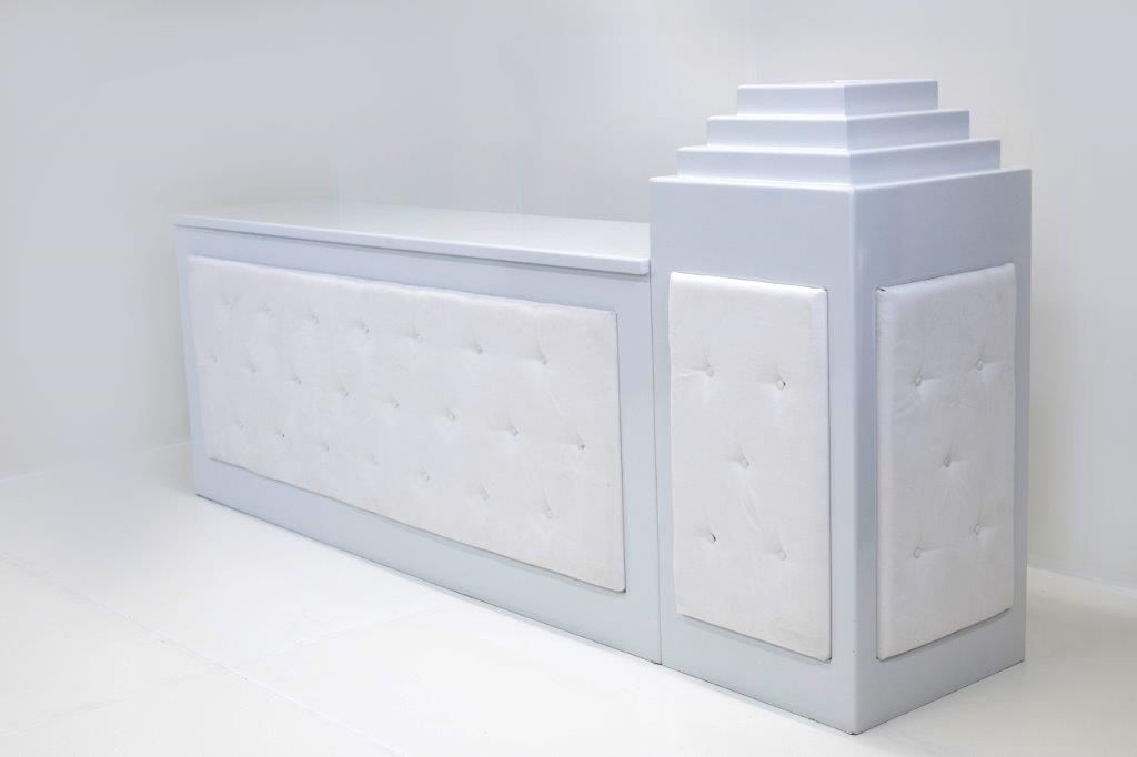 Retro Bar and Bar Corner (White Panel, Available in 4', 6' and 8')