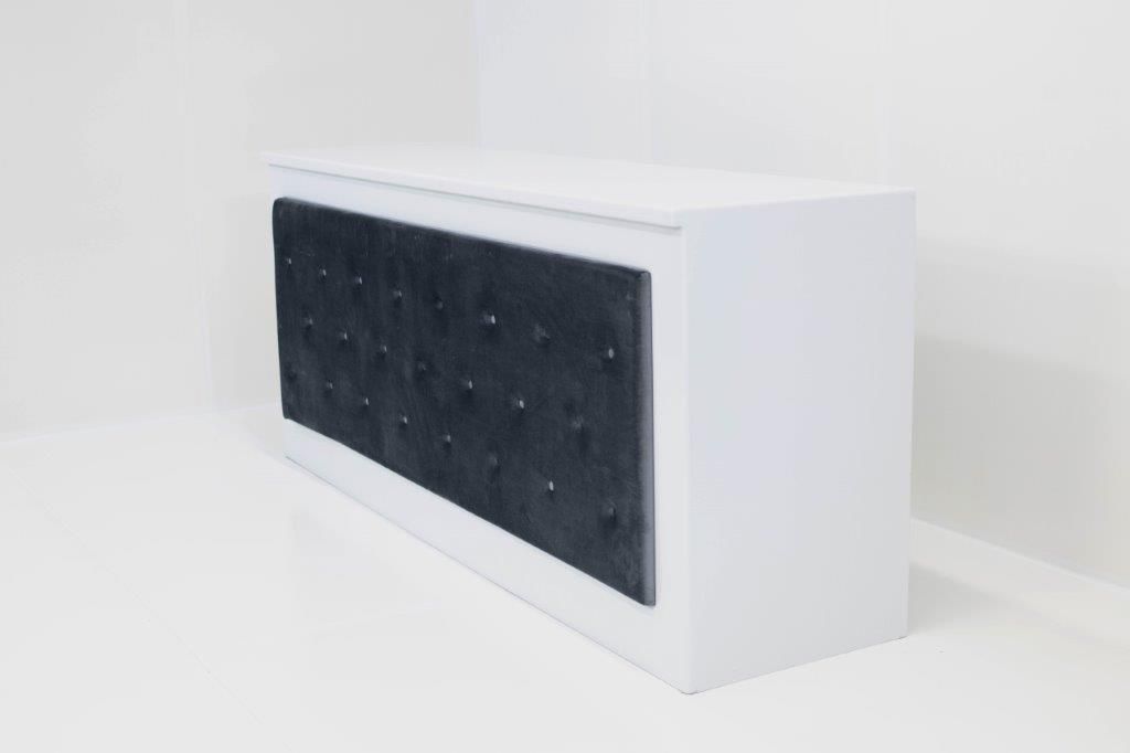 Retro Bar (Grey Panel, Available in 4', 6' and 8')