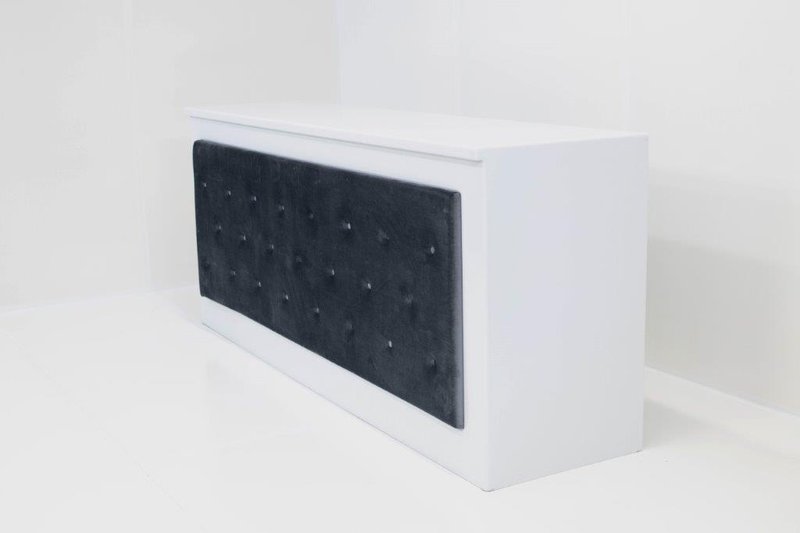 Retro Bar (Grey Panel, Available in 4', 6' and 8')