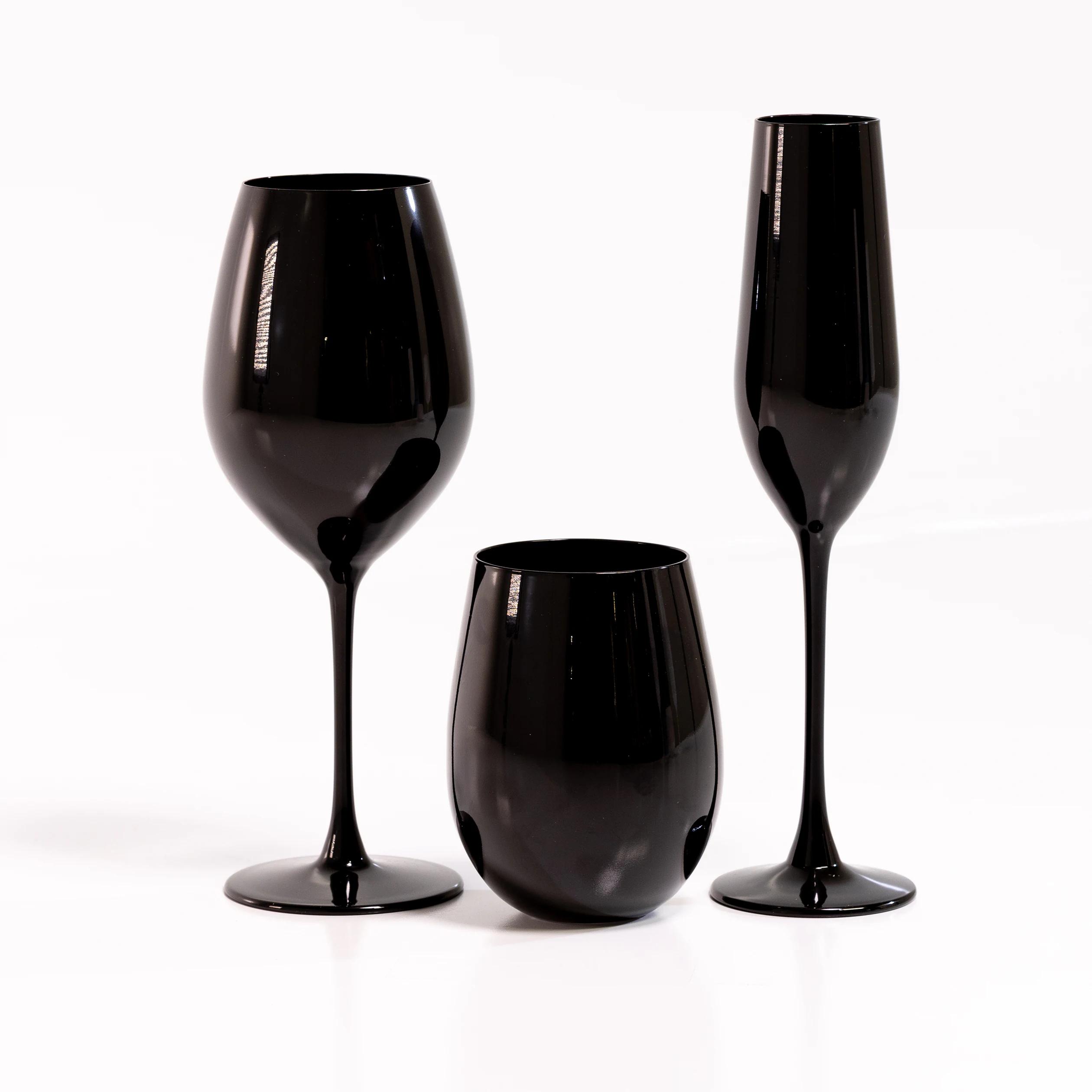 Monroe Black Glasses set