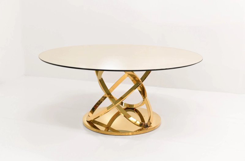 Gold Swirl Mirror Top RT