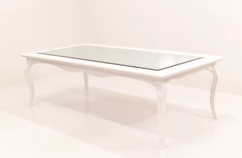 White Washington 4'x8' Table DT