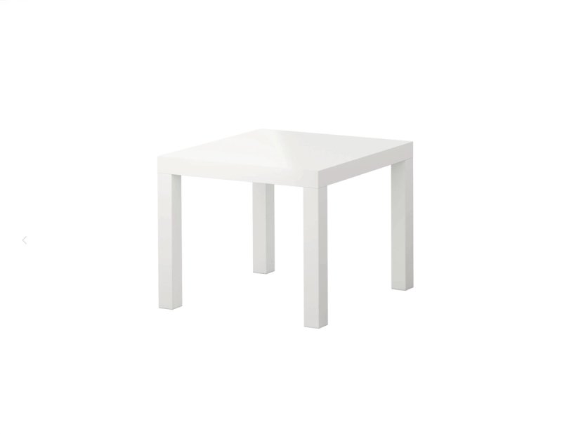 white End table