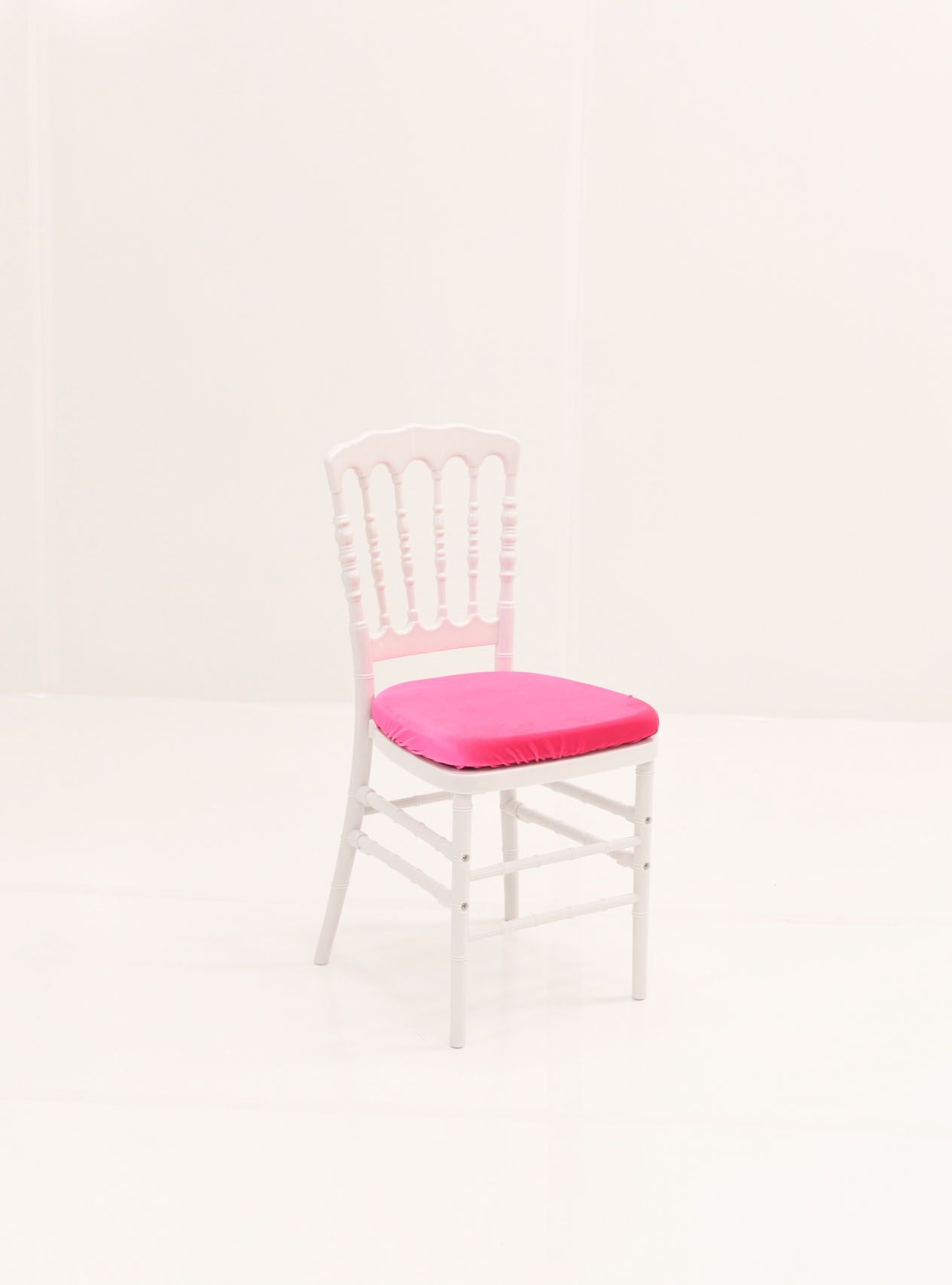 White Napolean Pink Cushion