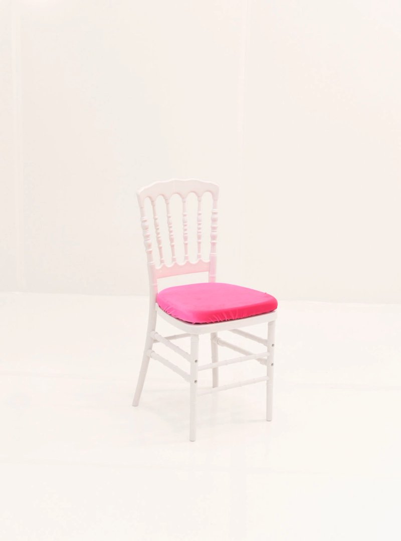 White Napolean Pink Cushion