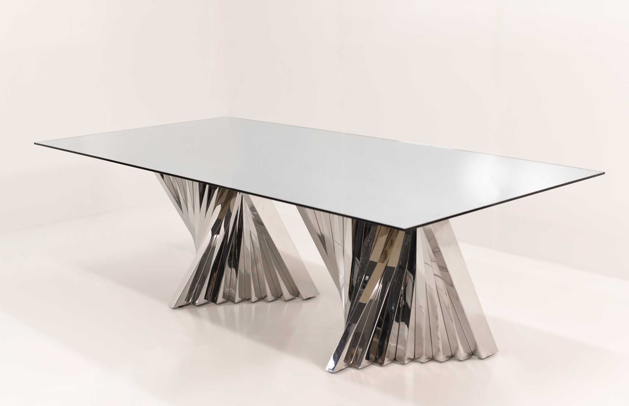 Chrome Kryptonite 4'x8' Mirror Top DT