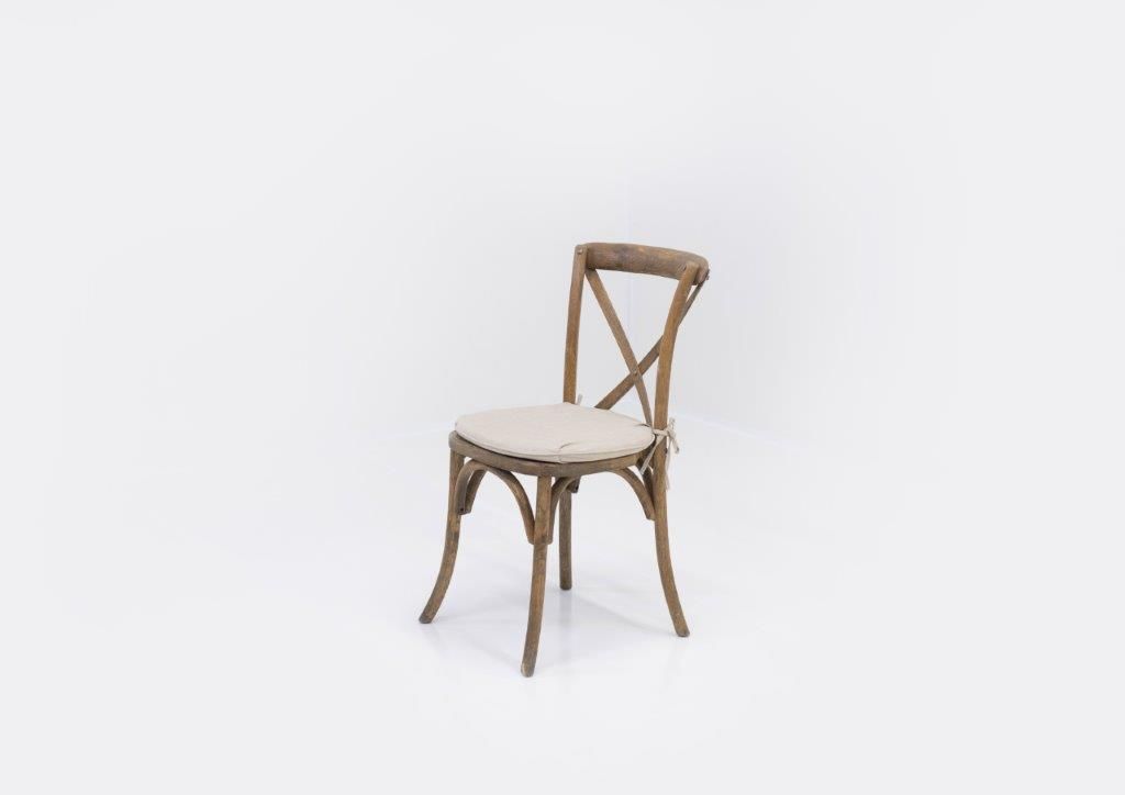 Rustic X-back chair (2)