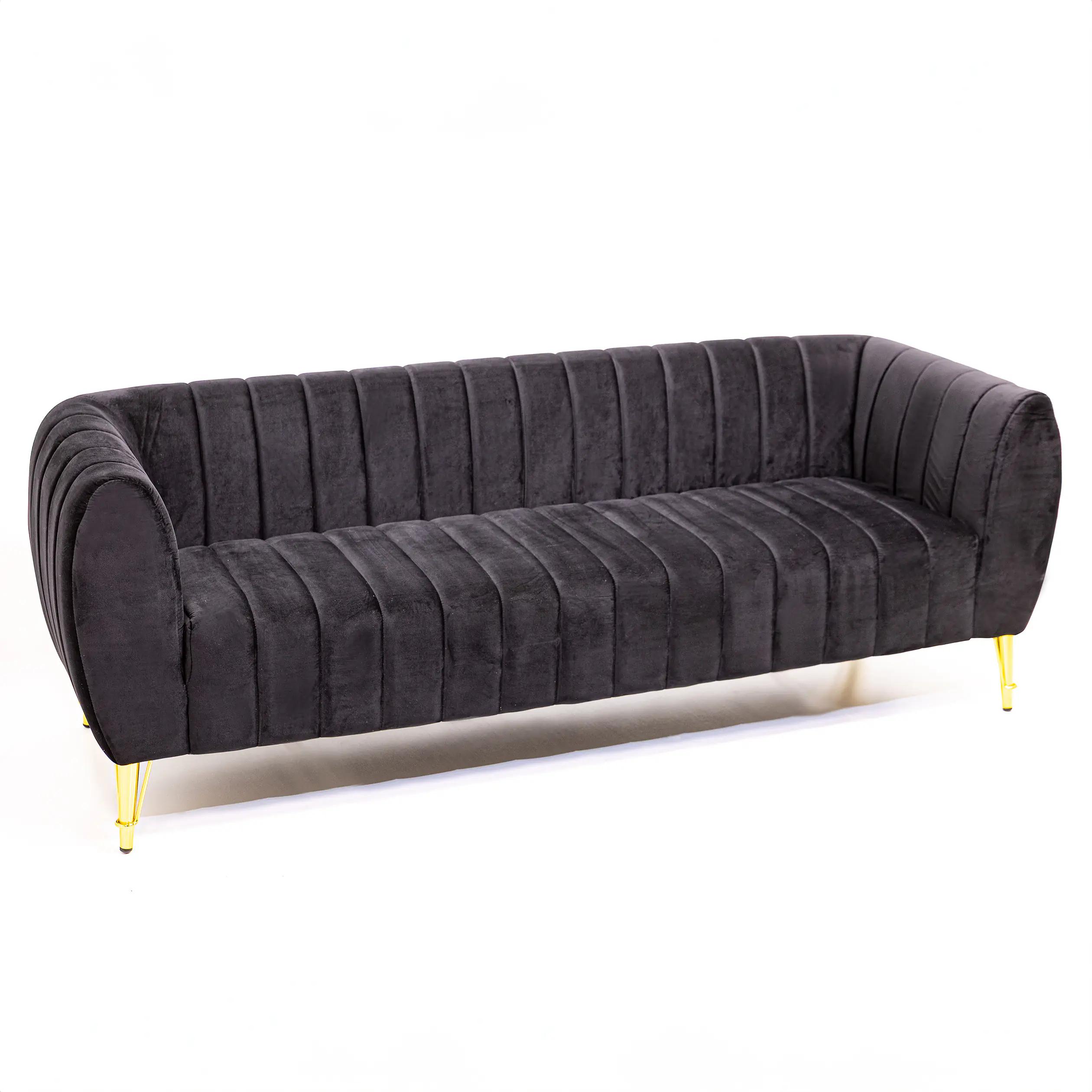Lume Black Sofa rental