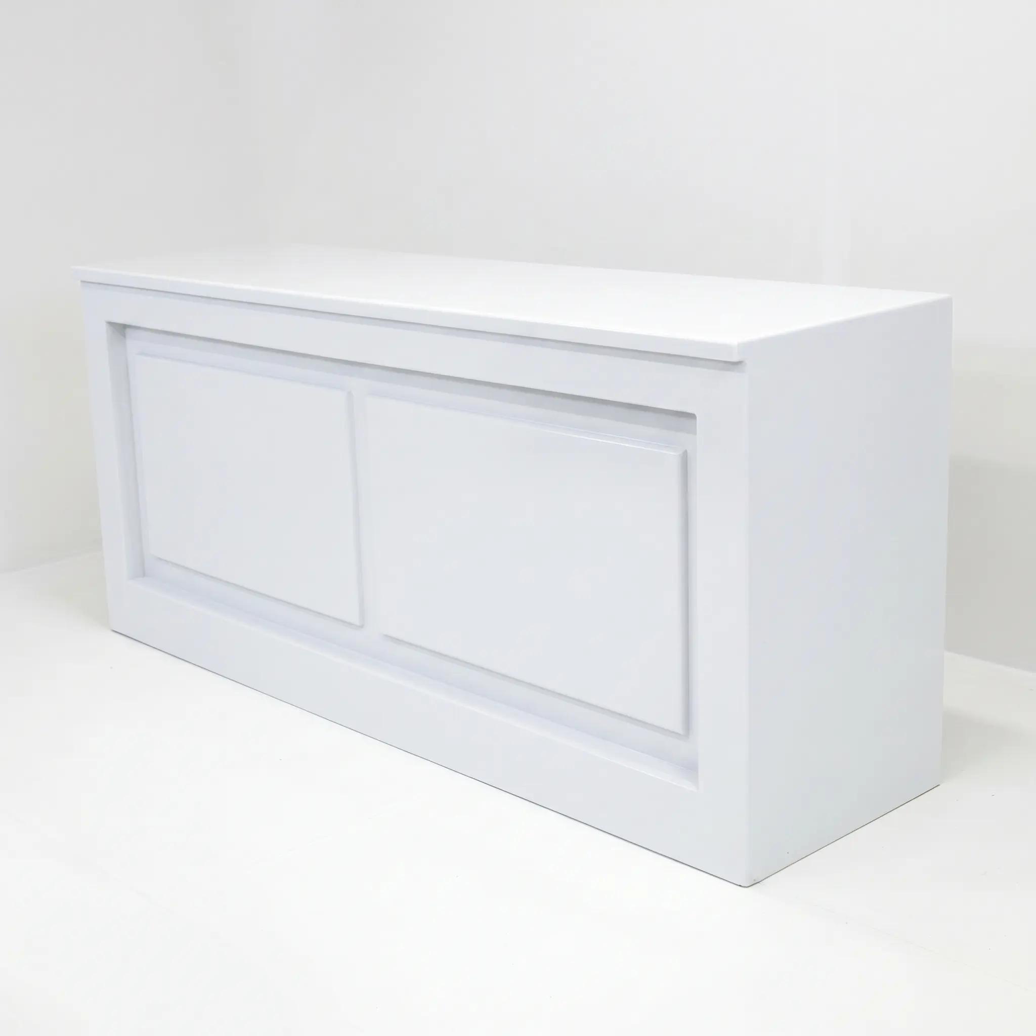 Retro Bar (White Panel, Available in 4', 6' and 8')