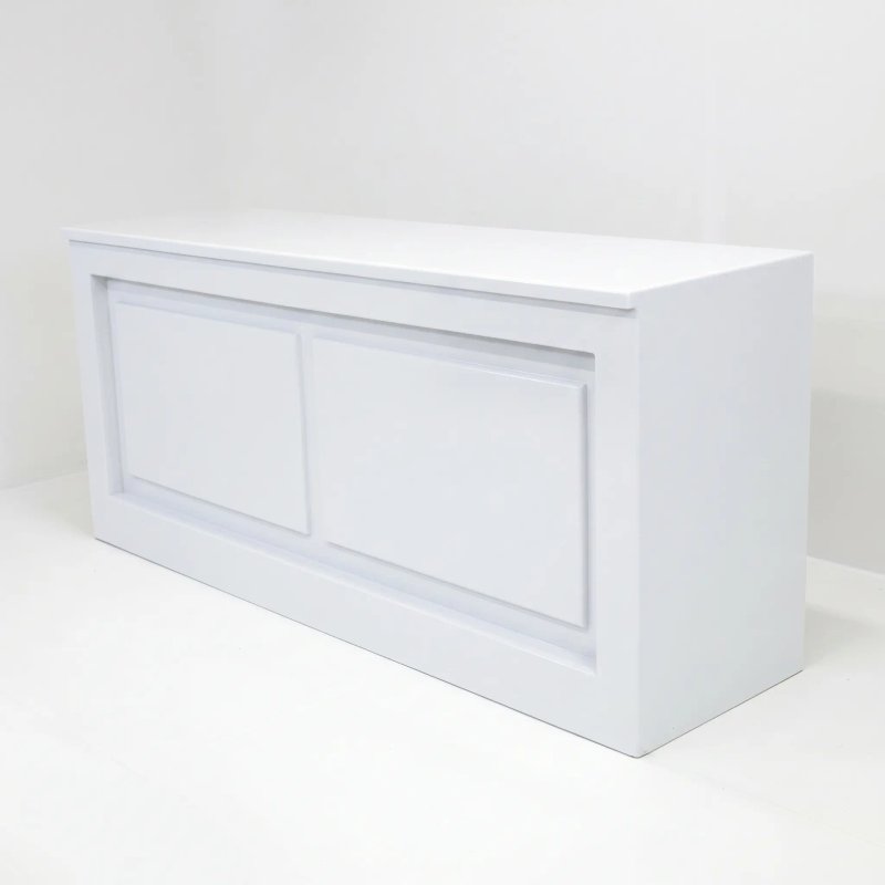 Retro Bar (White Panel, Available in 4', 6' and 8')
