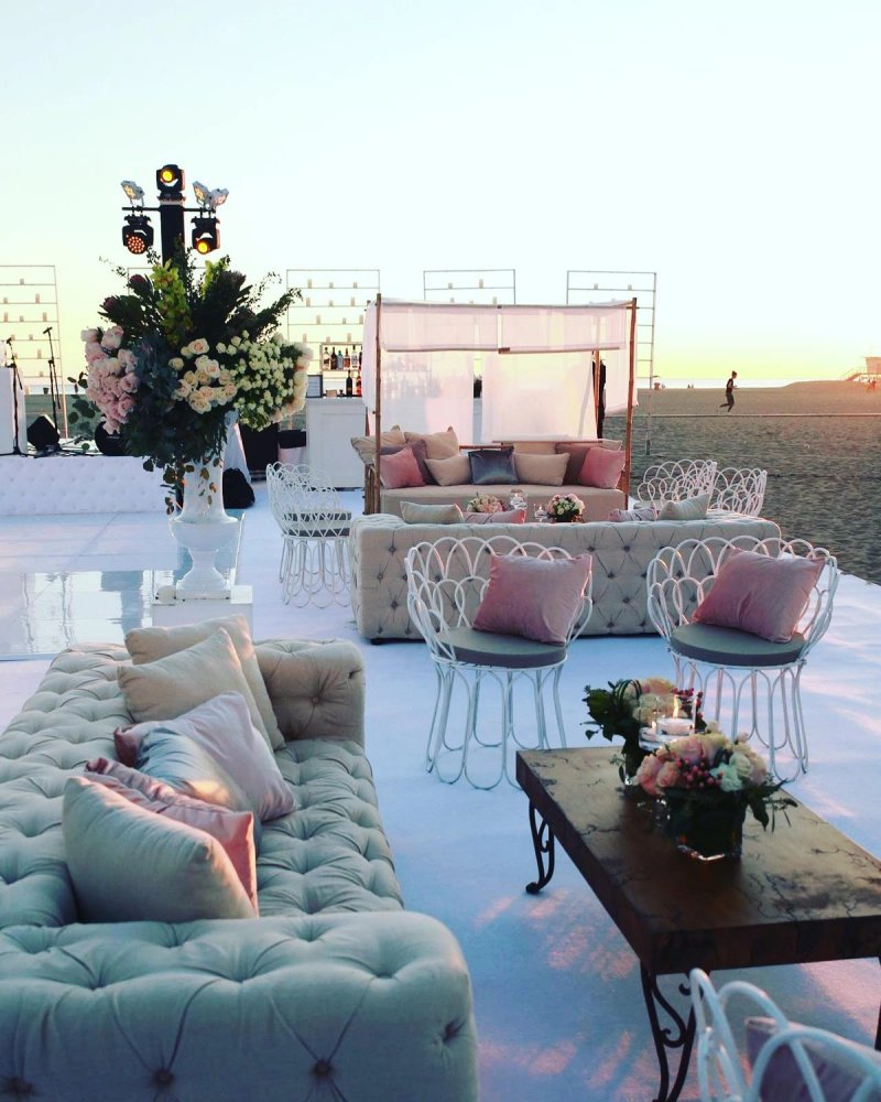 custom beach event in los angeles