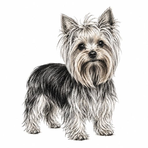 Mini hund illustration