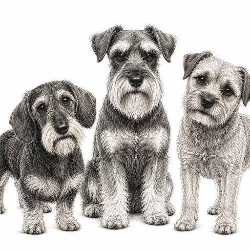 Mini hund illustration