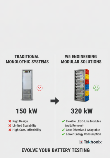 De-Risk Battery Test Systems: The Future is Modular, not Monolithic