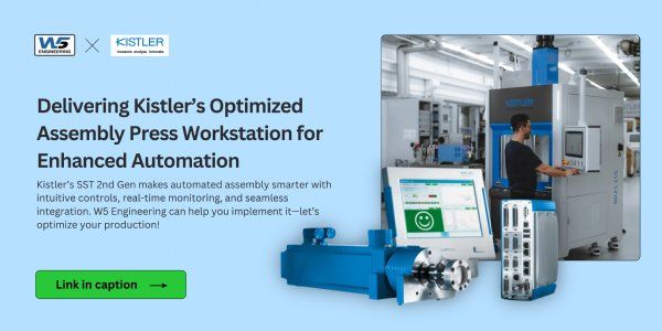 W5 Engineering: Delivering Kistler’s Optimized Assembly Press Workstation for Enhanced Automation