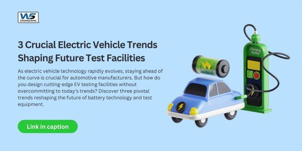 3 Crucial Electric Vehicle Trends Shaping Future Test Facilities